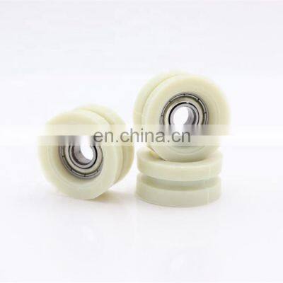Cable Rope Pulley Wheels With Bearings Small Nylon Plastic Pulley
