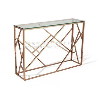 glass marble top tea center coffee table