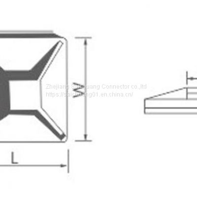 Adhesive Cable Tie Mounts