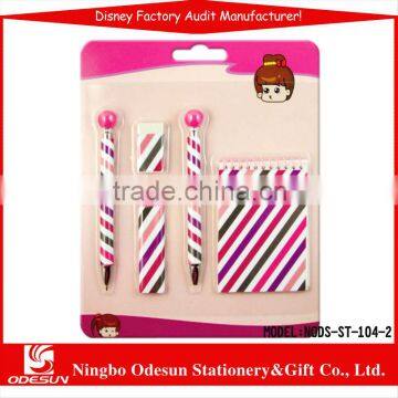 Disney factory audit manufacturer's girls stationery set 149054