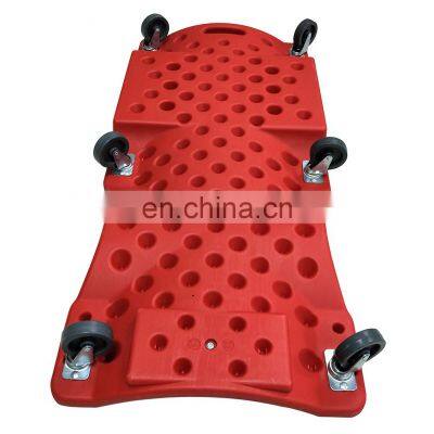 Big Red Plastic Color Automotive Machines Workshop Garage for Car Repair Car Creeper Tool