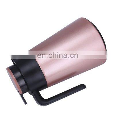 2021 Gint Popular Coffee Pot Insulated Top Quality Vacuum Flask  With Glass Line Middle East Thermal Milk Pot Water Pot  1L 1.9L
