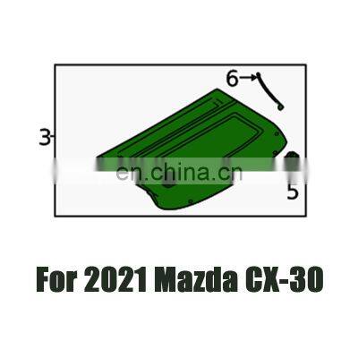 Car Interior Accessories Car Parcel Shelf Retractable Cargo Cover For Mazda Cx-30 2020 2021