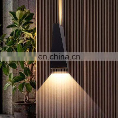 Modern and Simple Outdoor Rainproof Aluminum Led Wall Lamps for Decoration