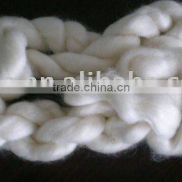 100% worsted combed mohair top