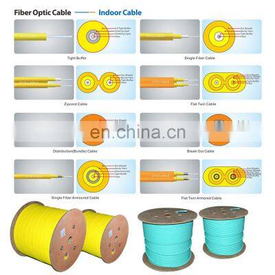 G652D SM Fiber 3mm Single Core Simplex Indoor Fiber Optic Cable GJFJV photo-4