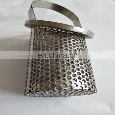 Mesh Basket Filter,Basket Type Filter,304 306 306L Stainless Steel Material Specifications Can be Customized photo-5
