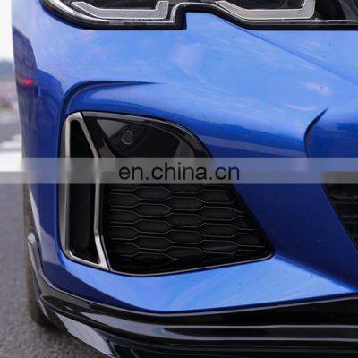 ABS Car Fog Light Covers Front Fog Light Grille Side Lamp Cover For BMW G20 G28 Sport 2019-2020 Auto Parts photo-3
