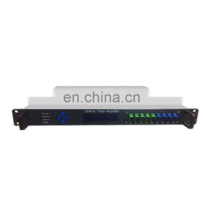 Hot Sale aluminum fiber 1550nm horizontal edfa 4 port optical amplifier