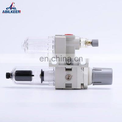 Standard AC2010-01D Automatic Units G1/8 Combination Pneumatic Air Filter Regulator And Lubricator With Auto Drain photo-3