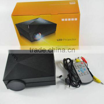2015 Original GM60 Cheap Projector 1000 Lumens 1920 x 1080 Video USB VGA SD Home Video GM 60 HDMI Projector Beamer White Gold photo-6