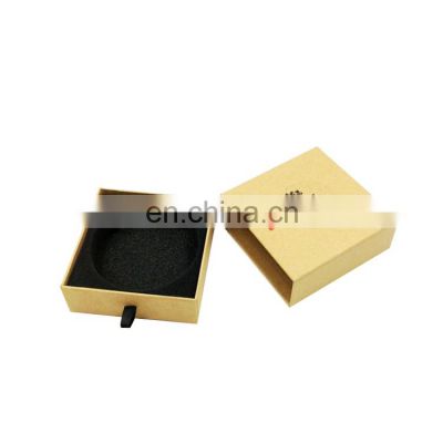 Gold foil black rigid gift box with lid rigid set up box jewelry luxury packaging with hot stamping & UV & Embossed