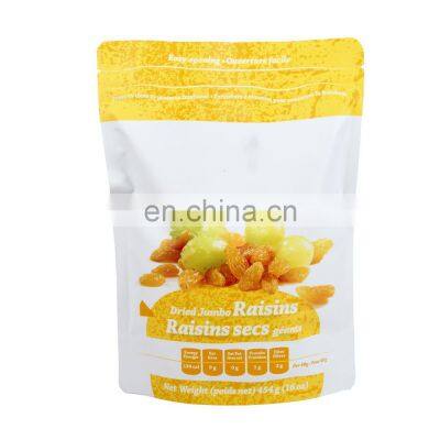 Factory price plastic flat food preservation fresh vegetable packaging bag