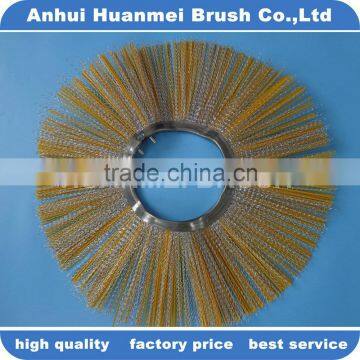 Steel Mixed Poly Wire Street Sweeping Brush For Backhoe Loader photo-2