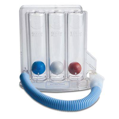 Lung Exercise Device Deep Respiratory Exerciser 3 Balls Spirometer