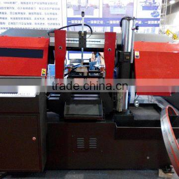 Horizontal NC controlled band sawing machine metal cutting machine