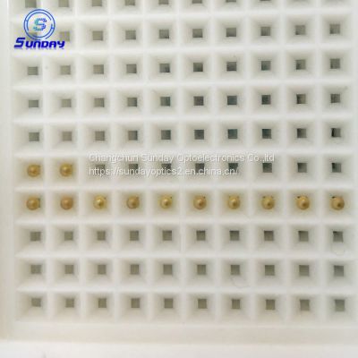 Infrared optics ZnSe Ball Lens  Dia.5mm AR Coating