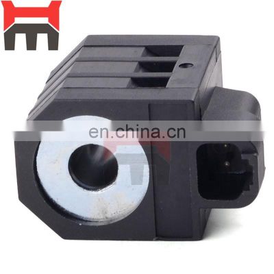 Hot sales excavator parts R215-7 R225-7 solenoid valve coil