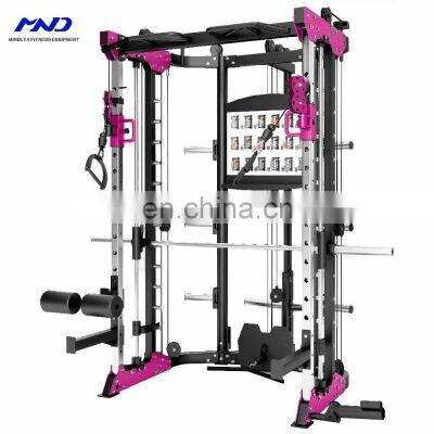 Fitness Equipment Gym Center Fitness Equipment Gym Fitness Power Rack Squat Rack Smith High And Low Pull Bird Multi Functional Comprehen Machine photo-2
