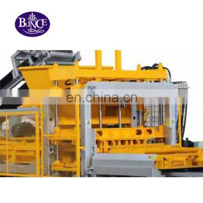 QT6-15 Automatic Control System Material Feeding Cart Concrete Block Making Machine for 42kw 68KN photo-3