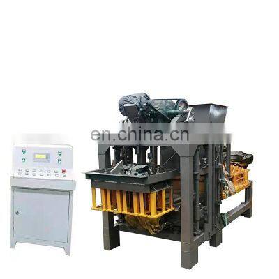 Automatic QT4-25 Fully Hollow Block Machine Price List Brick Making Machine Price Concrete Block Machine
