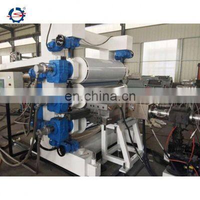 Fully Automatic Manufacturer Cheap Price PE PET PP PC Plastic Sheet Single Screw Extruder Production Line Making Machine photo-5