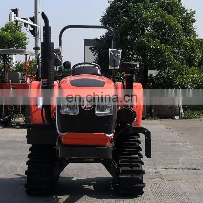NFY-802 High Quality Rigid Frame Type 80hp Agricultural Crawler Mini Tractor photo-2