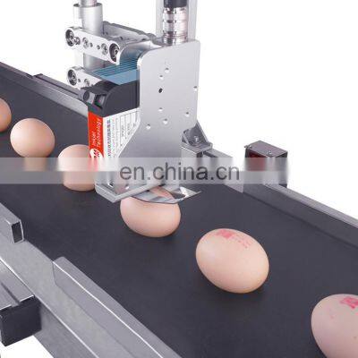 Online Automatic Continuous Coding Machine Printing LOGO Date Batch Number Production Line Egg Inkjet Printer photo-3