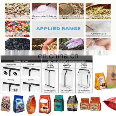 Automatic Grocery Food Weight Packing Machine Groundnut Almond Oat Chocolate Bean Potato Crisps Packing Machine photo-2