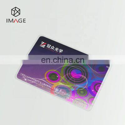 Holographic Laminating Overlay Pouch, Travel Pouch for Passport ID Cards photo-2