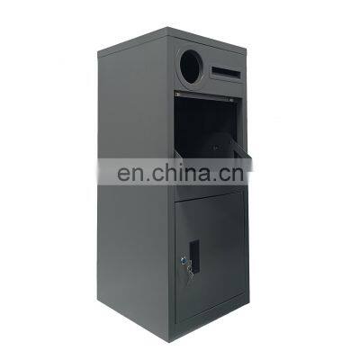 Anti Theft Outdoor Smart Mailbox Waterproof Mailbox Metal Parcel Delivery Box for Home photo-3