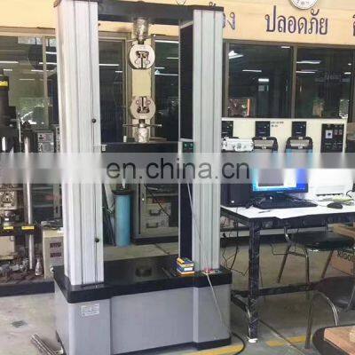 WDW-5kn Single Column Computerized Universal Tensile Strength Testing Machine Price for Rubber Tensile Tests