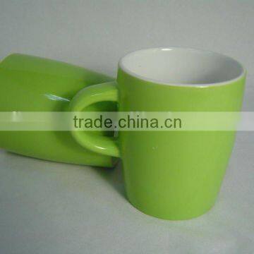 green colour coffee cup