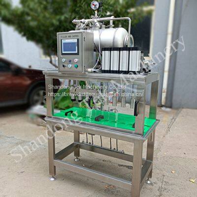 TEKBREW Small Type Beer Glass Bottle Filling and Capping Machine photo-2