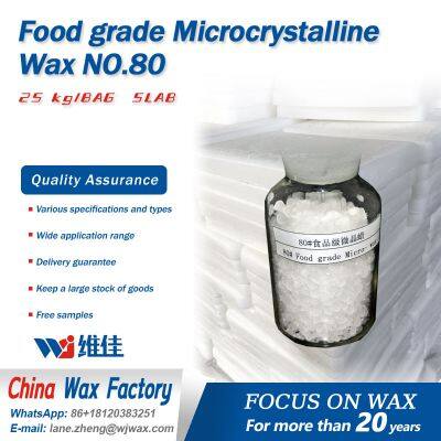 Food grade Microcrystalline Wax NO.80