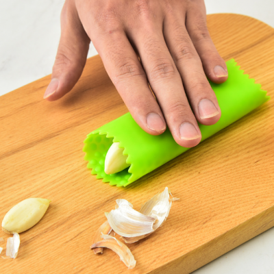 Tubular Press Silicone Garlic Peeler photo-2