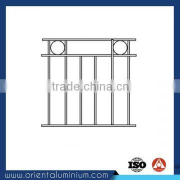 Aluminum Modern Iron Railing Designs