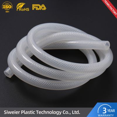 Food Grade Silicone Braided Reinforcing Tube Pressure Resistant Silicone Braid Hose