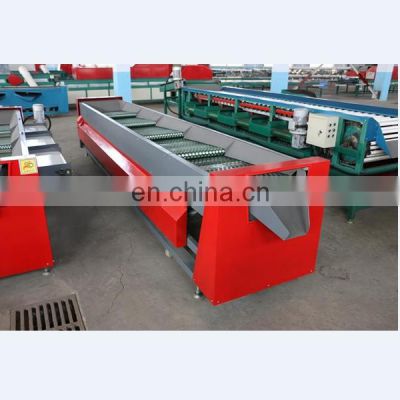 Dried fruit chips pineapple slices grading machine