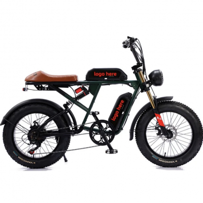 Factory Direct Supply 20 Inch Fat Tire Adult Electric Folding Bike Electric Bicycles photo-4