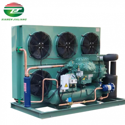 Efficient condenser inverter refrigeration unit