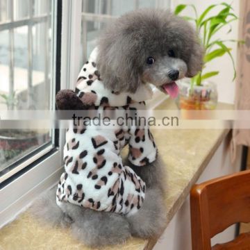 Pet clothing leopard sweater,Pet products