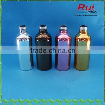 200ml Free samples colored alumiunm bottle for cosmetic packaging China supplier food packaging bottles