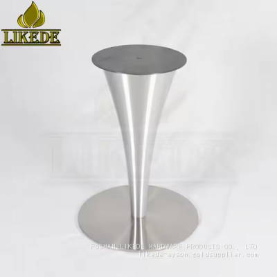 Newest Stainless Steel Table Base Tulip Leg Coffee Table Base for Workshop Laundry Farmhouse Application photo-2