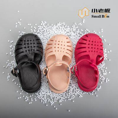 Crystal Soft PVC Sandals Rain Boots Flexible PVC Granules Compounds for Shoes Molding Application in Africa Market