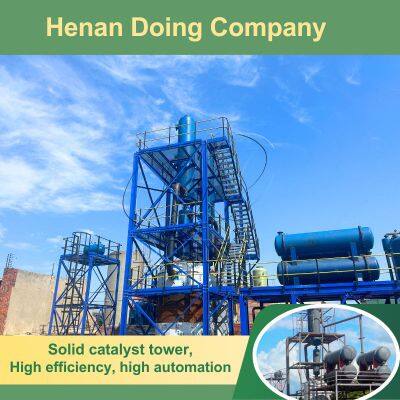 Refinery Plant Distillation Machine Pyrolysis Oil and Crude Oil and Black Heavy Fuel To Diesel photo-2