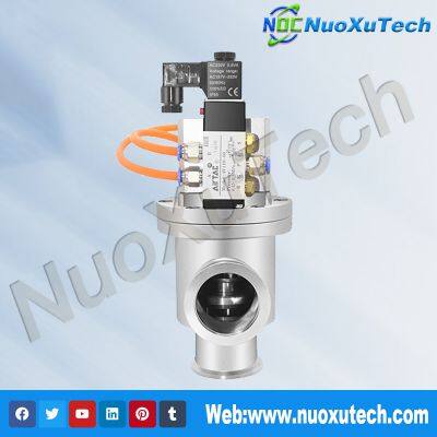 NuoXuTech GDQ Pneumatic High Vacuum Angle Valves photo-1