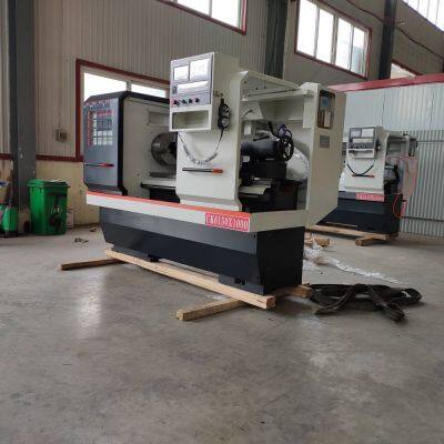 Cnc Lathe Ck6150x1000, Model 6150 Cnc Lathe With Hydraulic Double Chucks photo-4