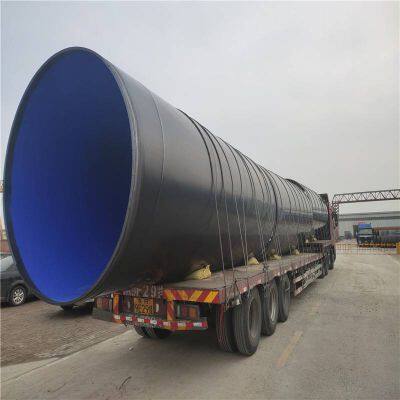 Galvanized and Plastic-coated Steel Pipes, Large-diameter Steel Pipes With Epoxy Coating Inside and pe Coating Outside. One-stop Procurement With Quality Assurance