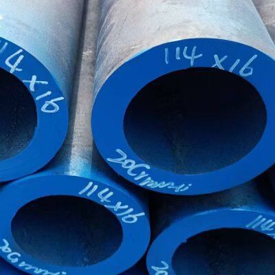 20crmnti Seamless Steel Pipe, Q355d Low-temperature-resistant Steel Pipe, Gcr15 Bearing Steel Pipe, Gear Steel in Stock